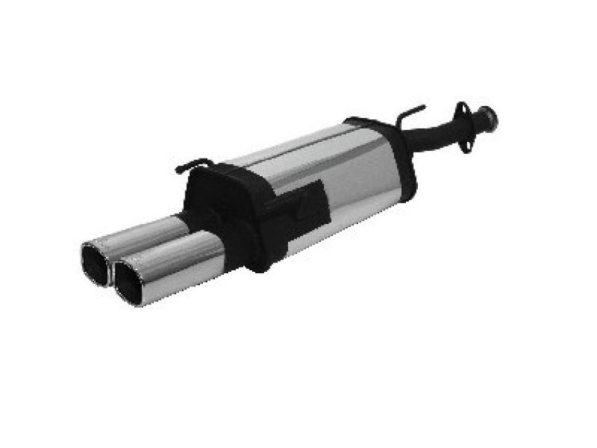 Remus 626102 3502 2002 Opel Astra G Caravan (Flange Connection) Kombi 2.0L Turbo 141 (Z20LET) Axle Back Exhaust
