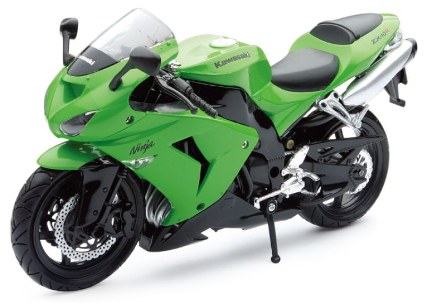 New Ray Toys 42443A Kawasaki ZX-10R Street Bike/ Scale - 1:12