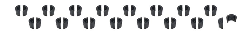 PAC RACING SPRINGS PACPAC-L8114-16 8mm Valve Lock Set - 7 Degree Steel +.050