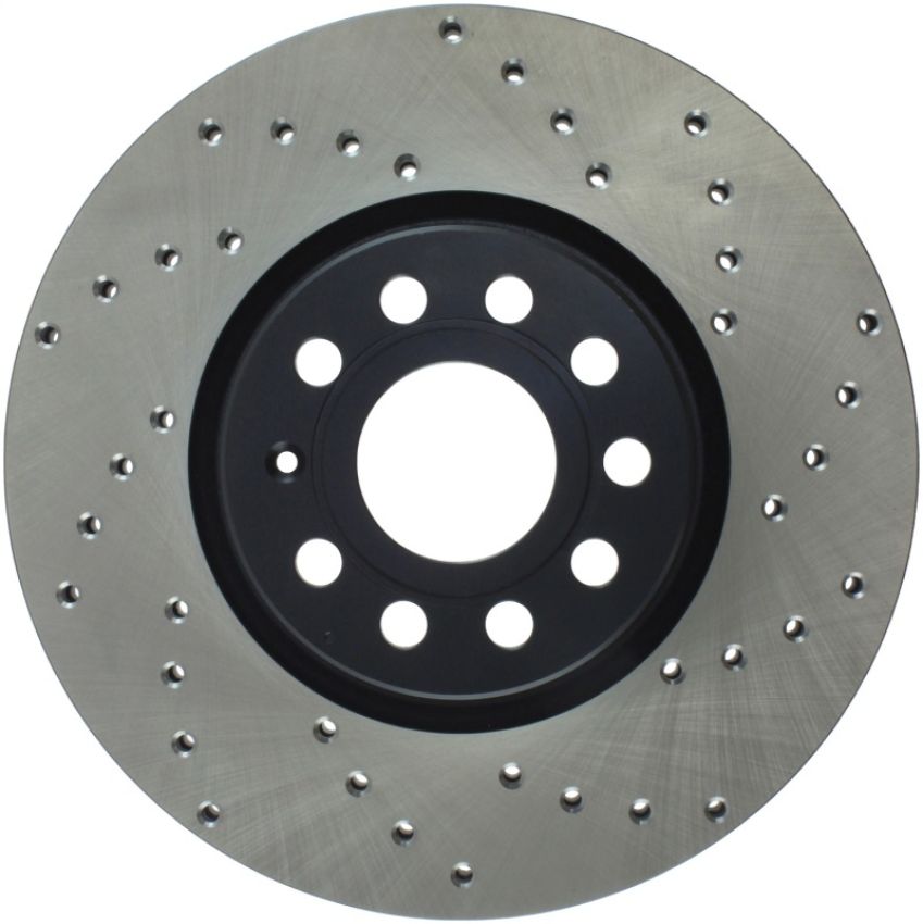 Stoptech 128.33098L Drilled Sport Brake Rotor