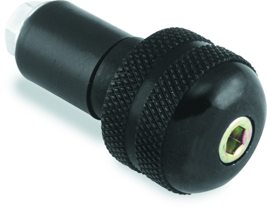 BikeMaster 261316 Anti-Vibration Bar Ends - 1in - Black