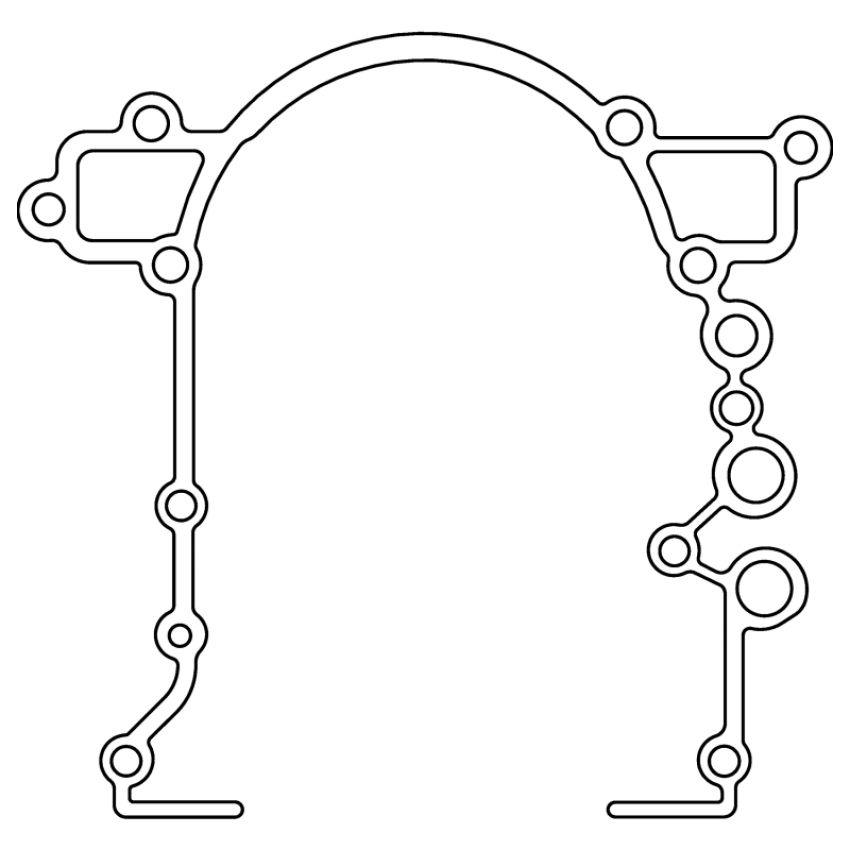 Cometic Gasket C5775-060 Cometic Buick 455 Big Block V8 .060in Fiber Intake Mani Gskt Set-1.156in x 2.422in Rectangle Port