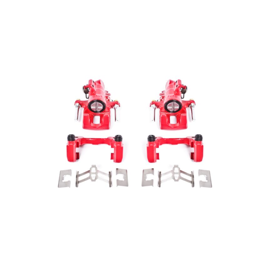 PowerStop S2678 Red Powder Coated Calipers