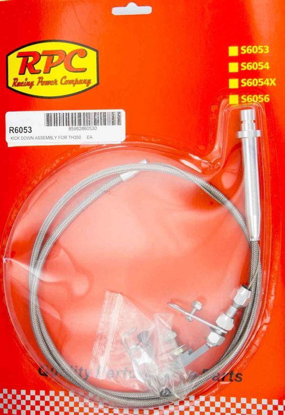 RACING POWER CO-PACKAGED RPCR6053 TH350 Stainless Kick Down Assembly