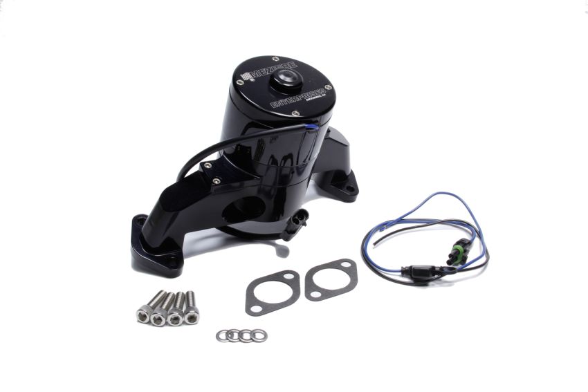 MEZIERE MEZWP100SHD BBC Billet HD Electric Water Pump Black