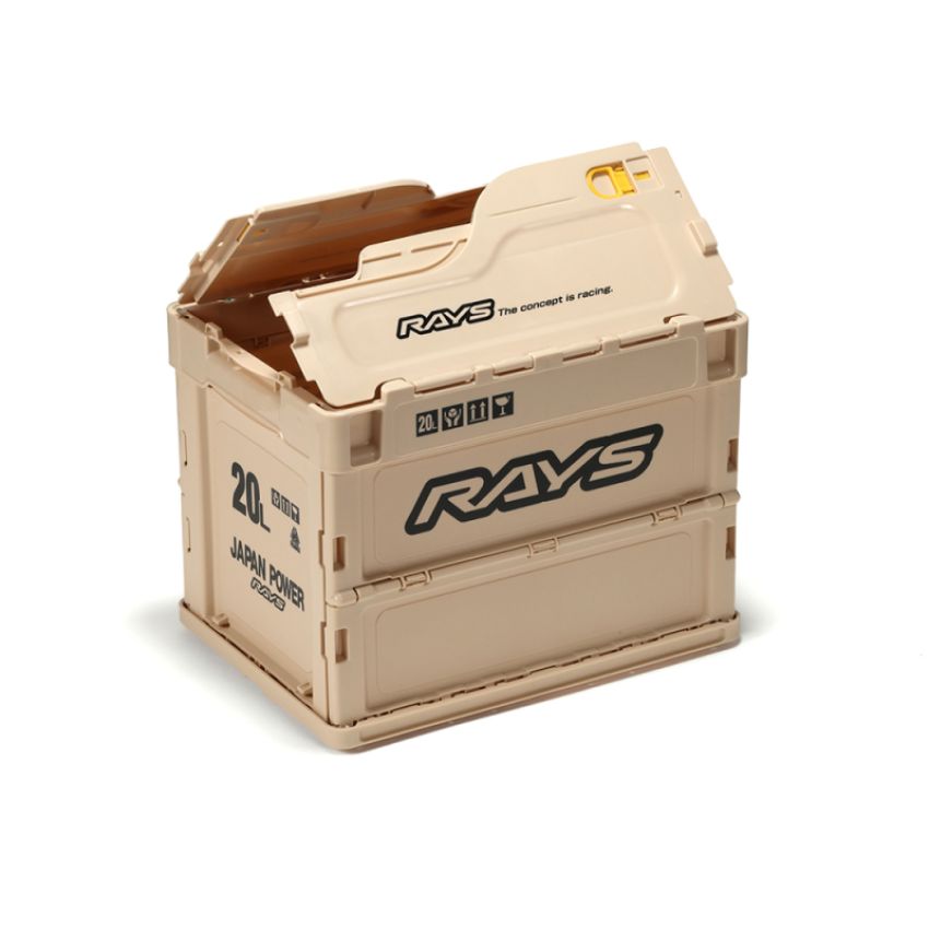 Rays WRAYSCBOX23SI Folding Container Box 23S 20L - Ivory