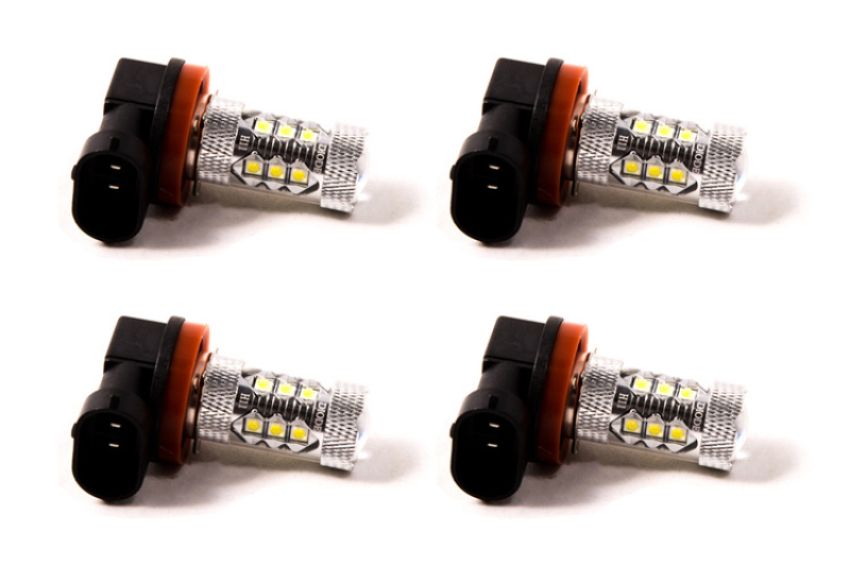 Diode Dynamics DD0165Q H11 XP80 LED - Cool - White Set of 4