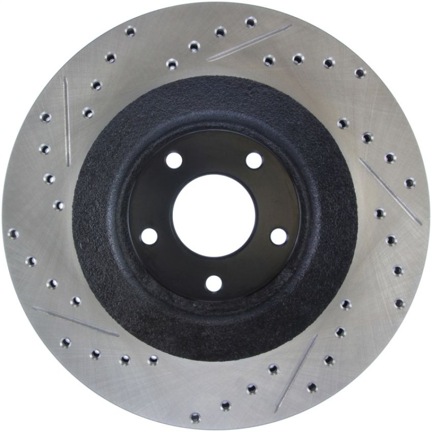 Stoptech 127.63072L Slotted & Drilled Sport Brake Rotor
