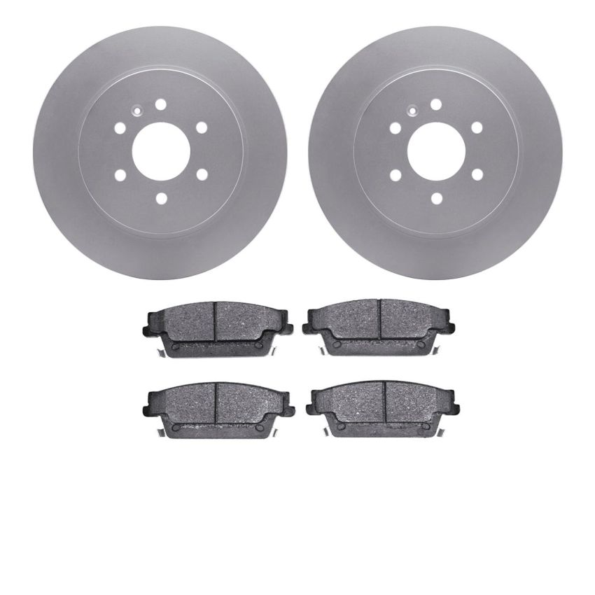 Dynamic Friction 4502-46124 Rotor Kit