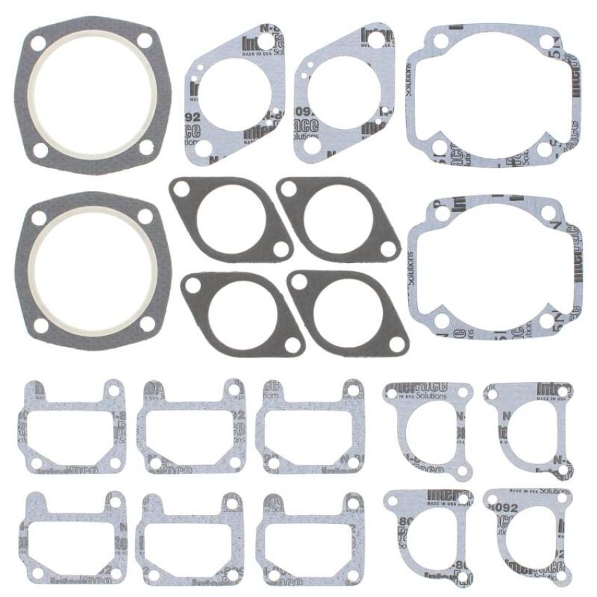 Vertex Pistons 710033 Vertex Gaskets 74-75 Arctic Cat Lynx/Pantera (Kawasaki) FC/2 Top End Gasket Kit