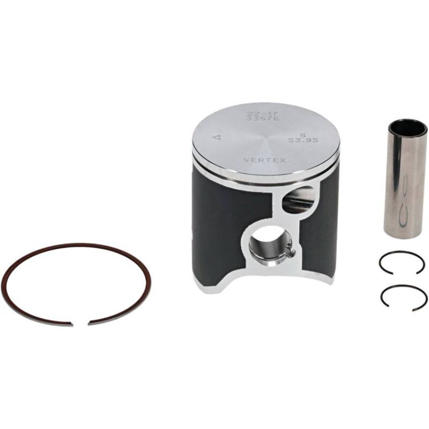 Vertex Pistons 24419B Vertex Piston 01-16 KTM 125 EXC 125cc Forged Pro Race Piston Kit