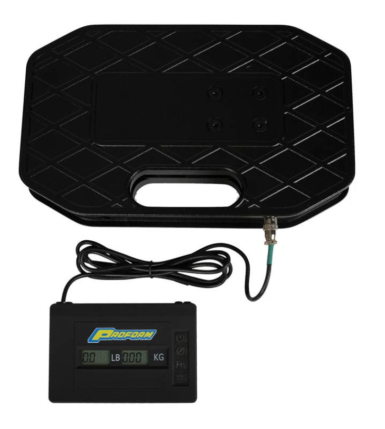 PROFORM PFM67646 Gas Can Scale Digital 400 Lb x .1Lb