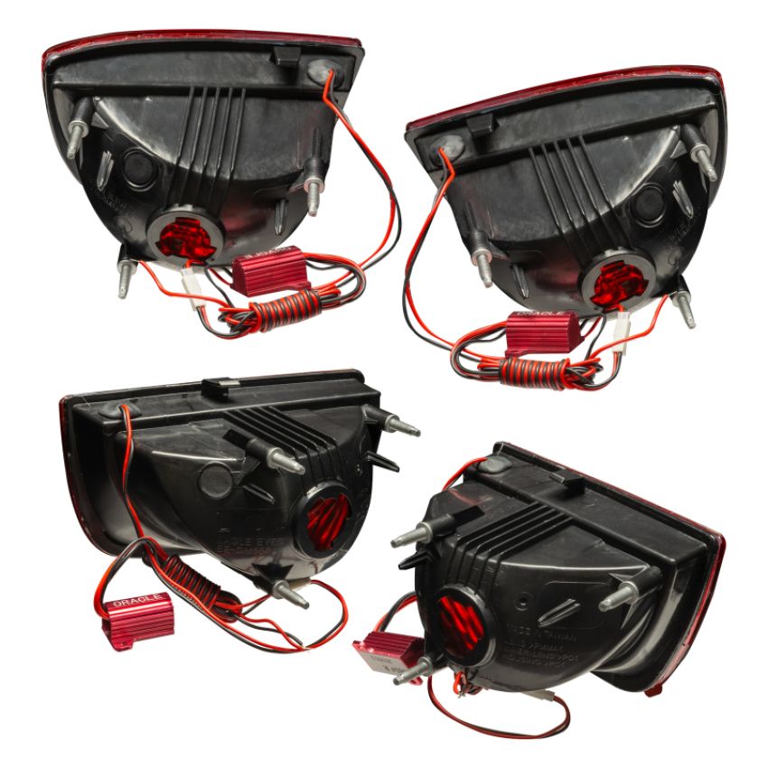 Oracle Lighting 7193-003 2010-2013 Chevrolet Camaro Pre-Assembled LED 2.0 Halo Tail Lights - (Non-RS)