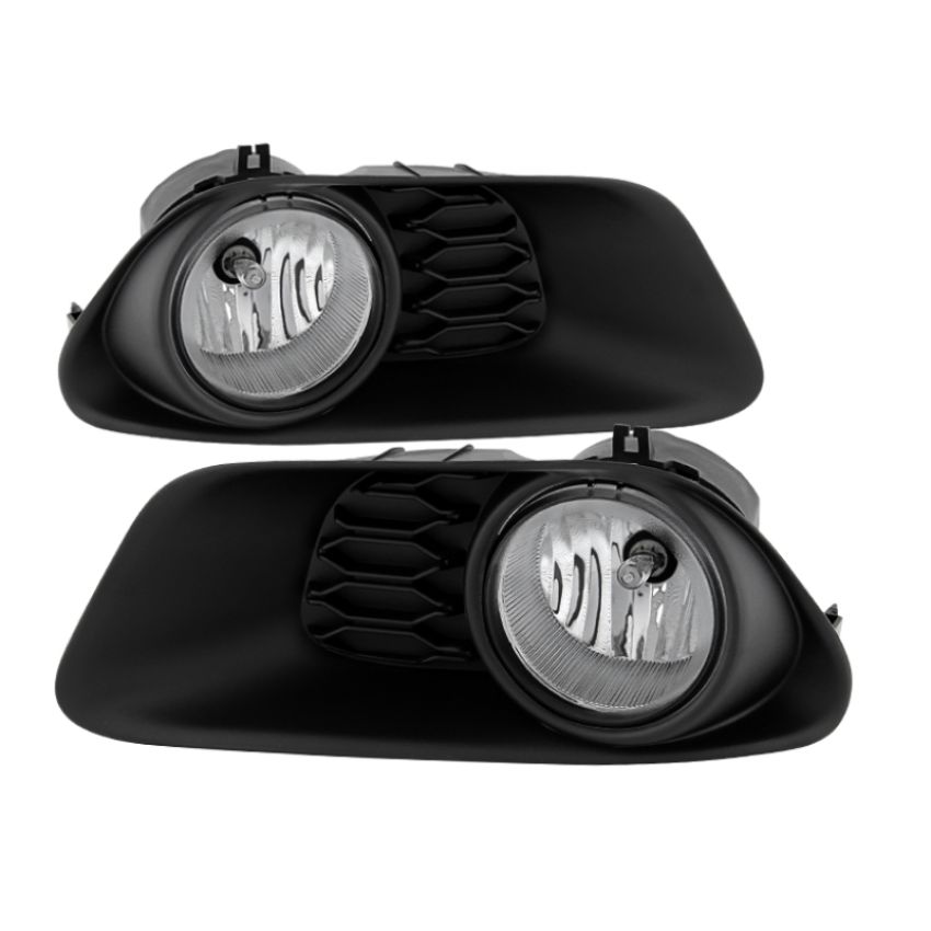 SPYDER 5080417 OEM Fog Light W/Universal Switch - Clear