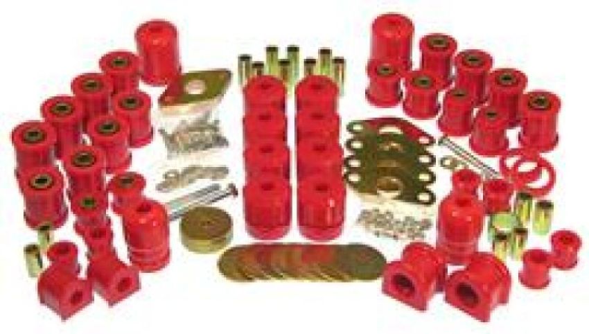 Prothane 1-2018 07-11 Jeep Wrangler Total Kit - Red