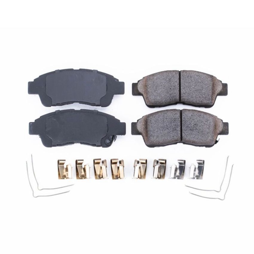 PowerStop 17-562 PowerStop - Z17 Low-Dust Ceramic Brake Pads with Hardware