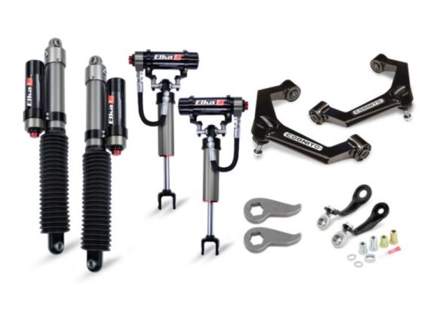 Cognito 210-P1130 11-19 Chevy/GMC Silv/Sierra 2500/3500 HD 2WD/4WD 3in Elite Leveling Kit w/ Elka 2.5 RR