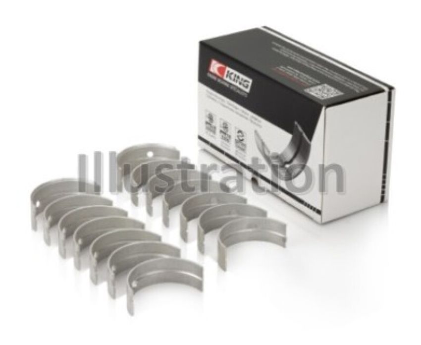 King Engine Bearings MB7049SI0.25 Toyota 1Fzfe (Size +0.25mm) Main Bearing Set