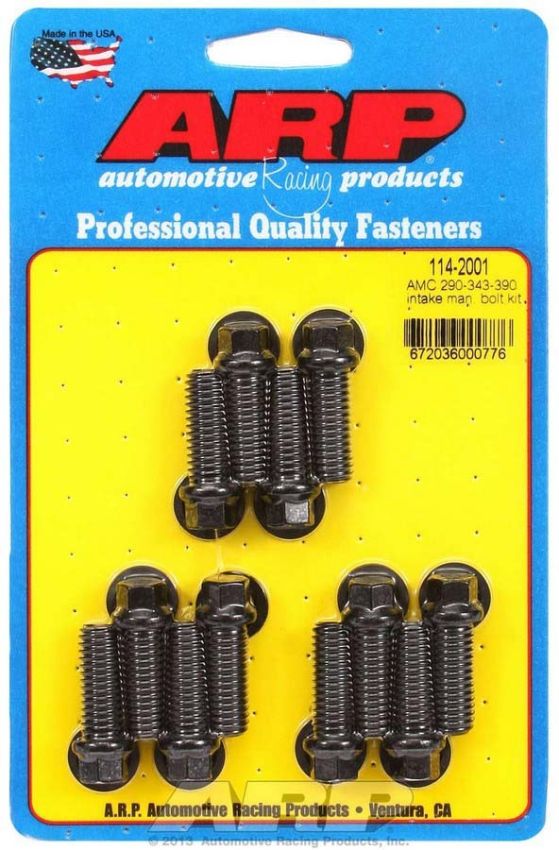 ARP ARP114-2001 AMC Intake Bolt Kit 6pt.