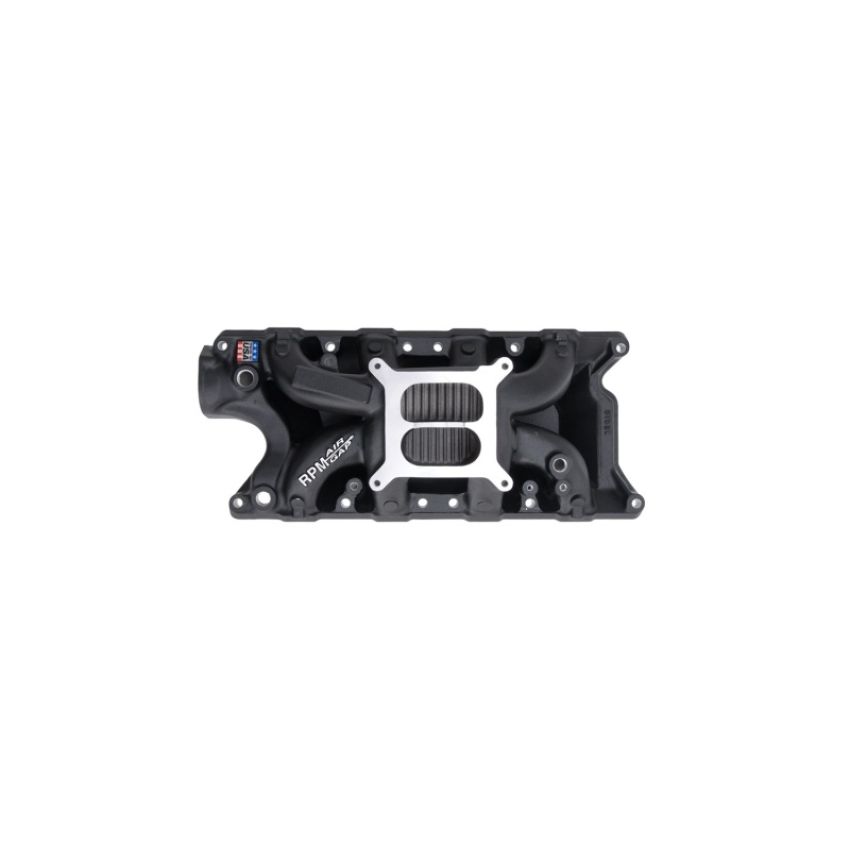 EDELBROCK EDE75213 SBF Performer RPM A/G Manifold - Black Finish