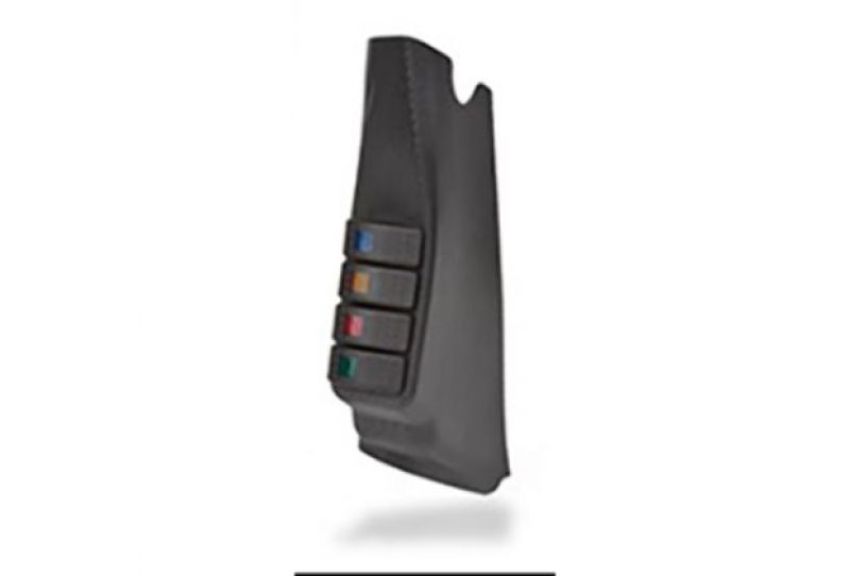 Daystar KJ71044BK 2007-2018 Jeep Wrangler JK 2WD/4WD - A-Pillar Rocker Switch Pod (Switches Included)