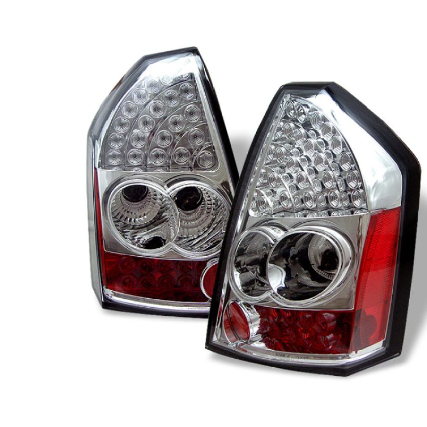 SPYDER 5001634 LED Tail Lights - Chrome