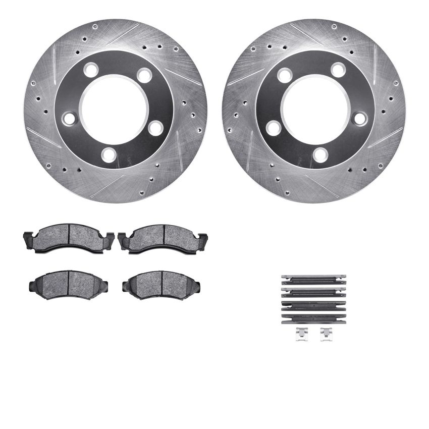 Dynamic Friction 7512-54051 Rotor Kit