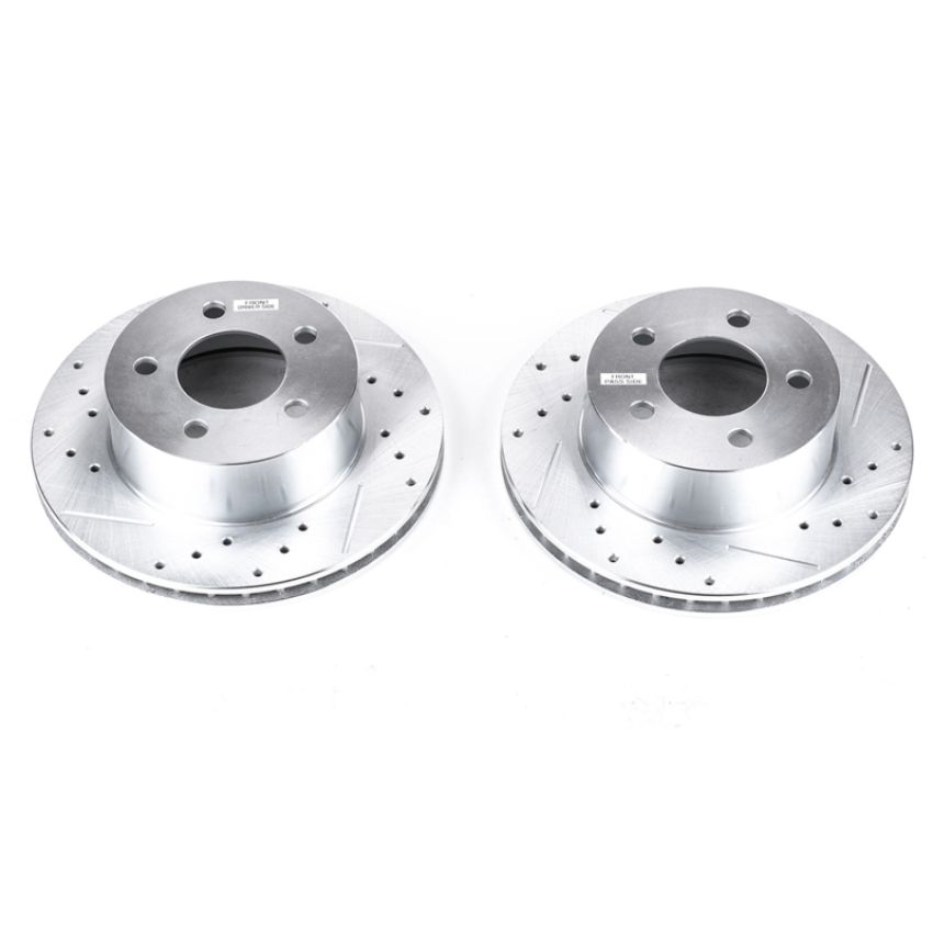 PowerStop AR8722XPR PowerStop Evolution Performance Drilled, Slotted & Plated Brake Rotor Pair