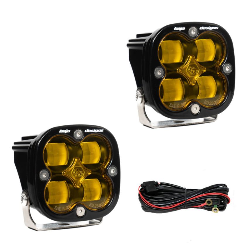 Baja Designs 257811 Squadron SAE LED Auxiliary Light Pod Pair