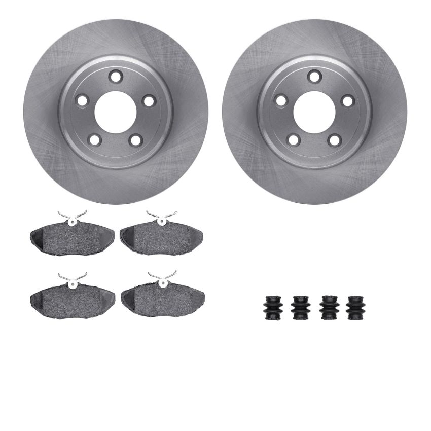 Dynamic Friction 6512-54386 Rotor Kit