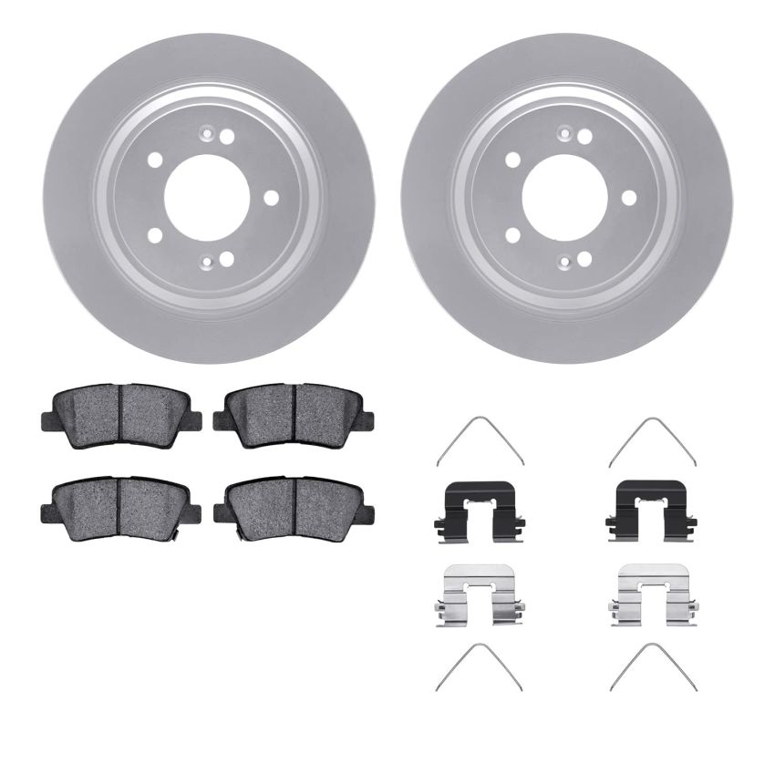 Dynamic Friction 4512-21077 Rotor Kit