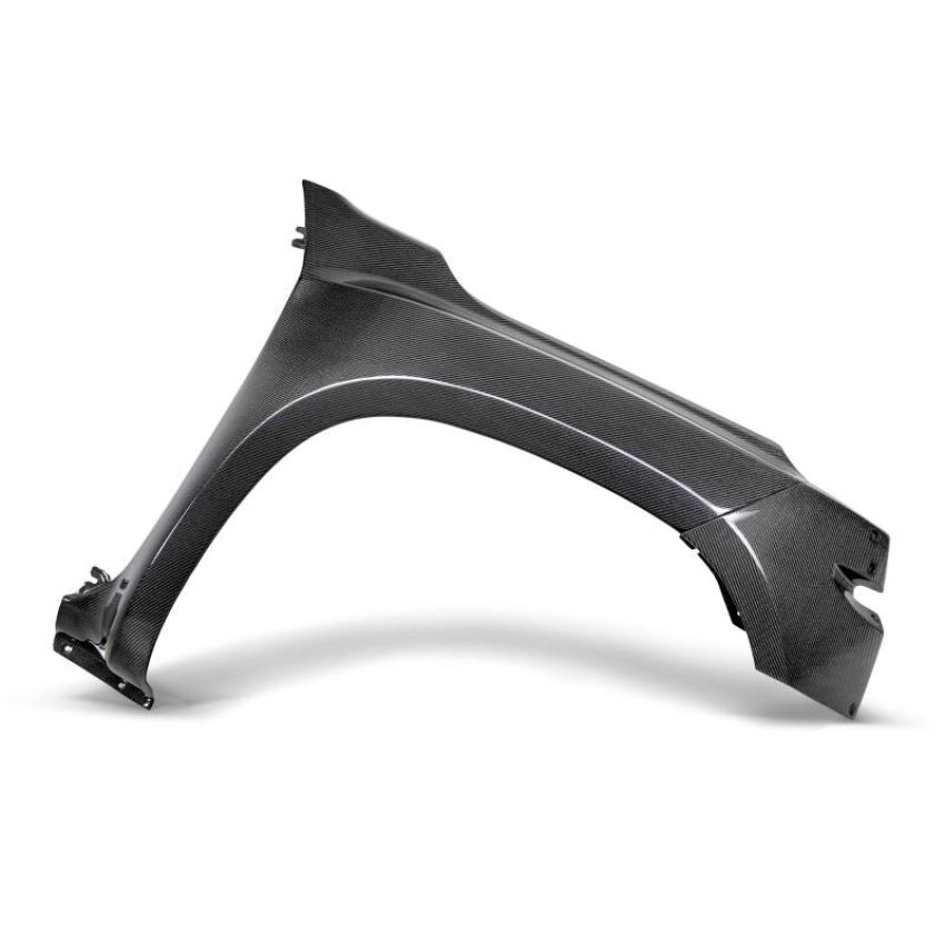 Seibon FF22NSFT-MB 2022 Nissan Frontier MB-Style Carbon Front Fibers Pair (2in rise 4in Wider)