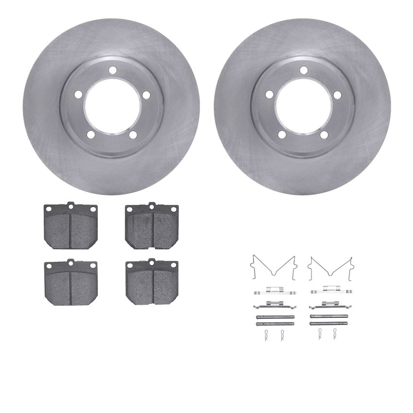 Dynamic Friction 6512-76536 Rotor Kit