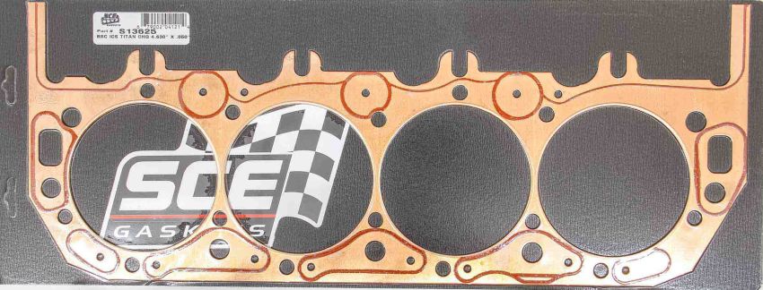 SCE GASKETS S136250 CHEVROLET BB MK4 4.630 X .050 ICS TITAN COPPER HD GSKT