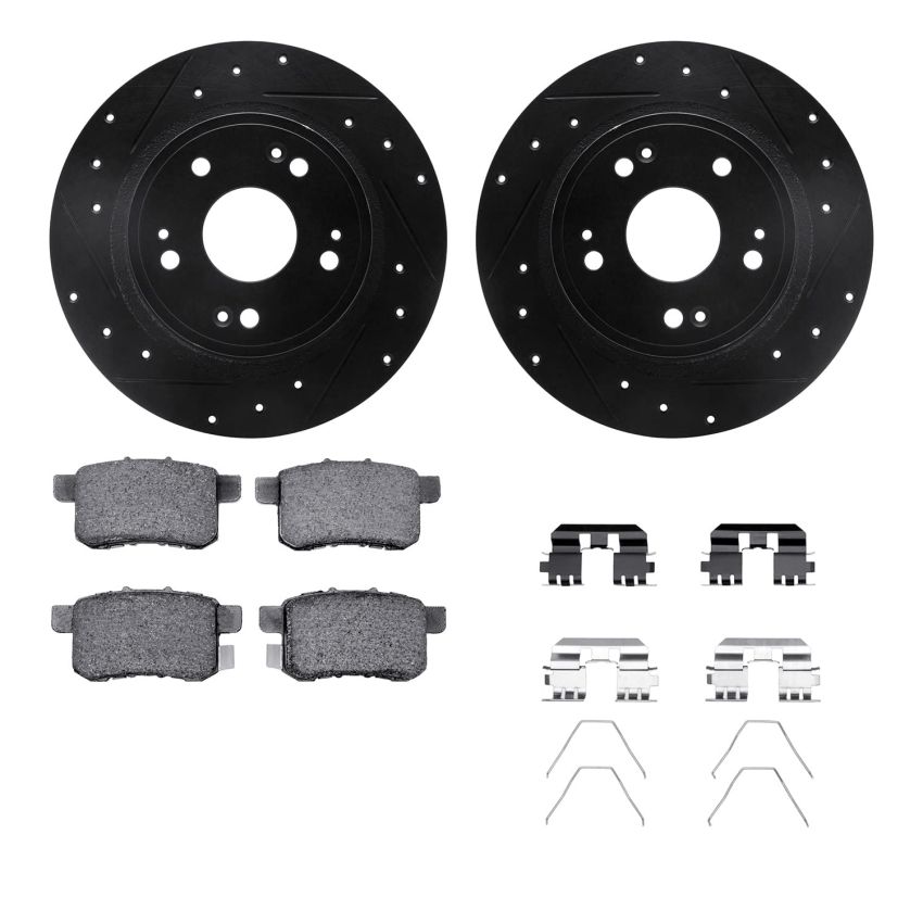 Dynamic Friction 8512-59044 Rotor Kit