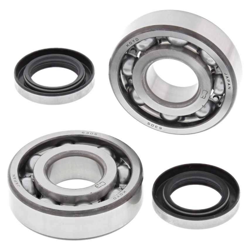 All Balls Racing 24-1044 83-90 Kawasaki KDX200 Crank Shaft Bearing Kit
