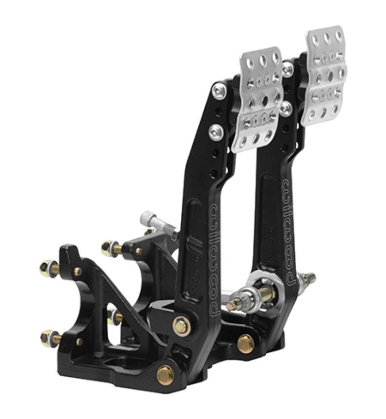 Wilwood 340-16607 Adjustable Tru-Bar Brake w/ Clutch - Floor Mount - 4.75-5.75:1