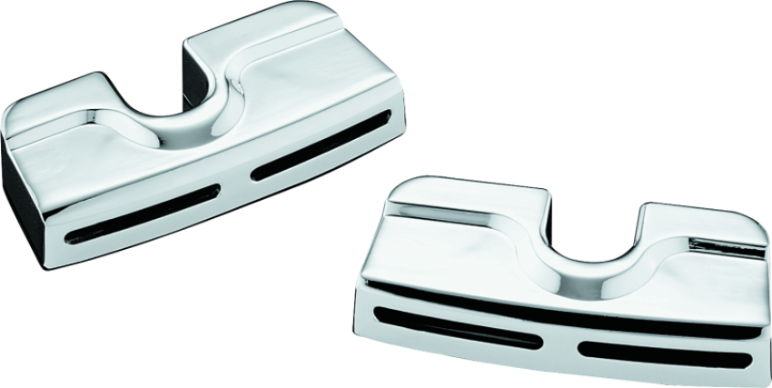 Kuryakyn 8323 Spark Plug & Head Bolt Covers Twin Cam Chrome