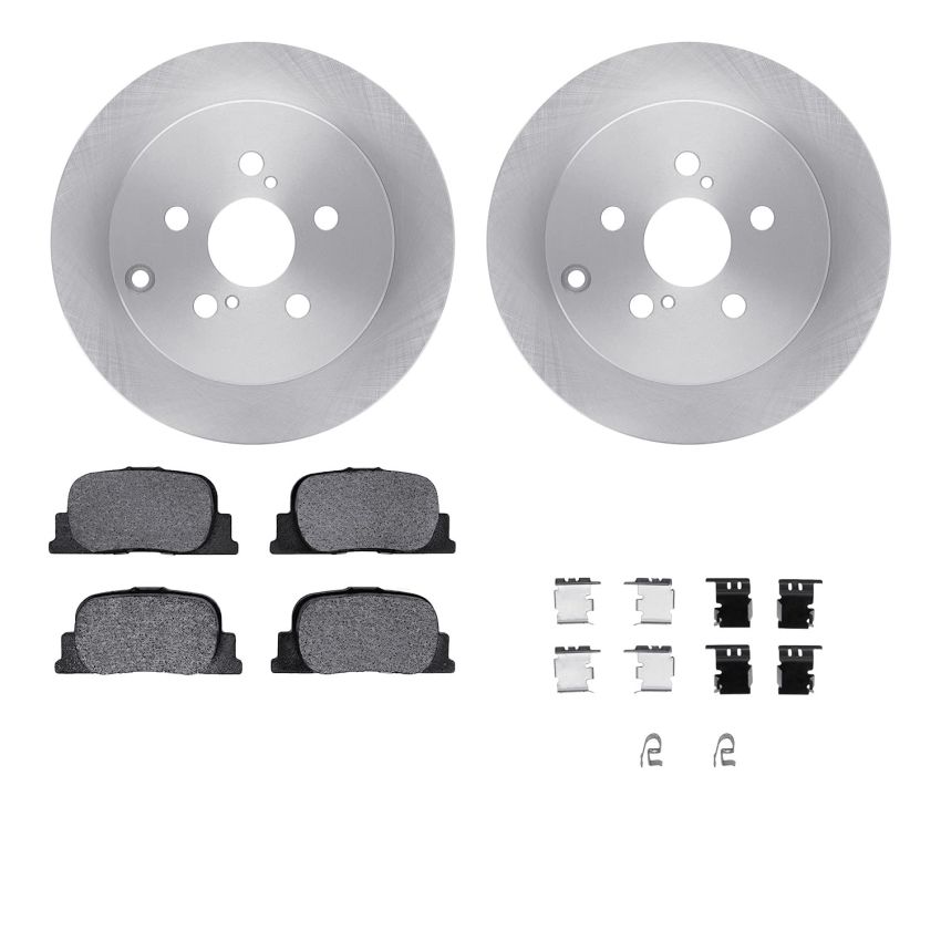 Dynamic Friction 6512-76408 Rotor Kit