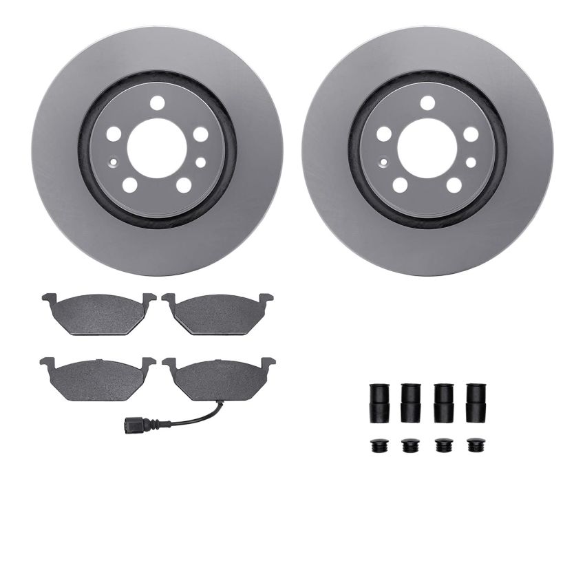 Dynamic Friction 4512-74090 Rotor Kit