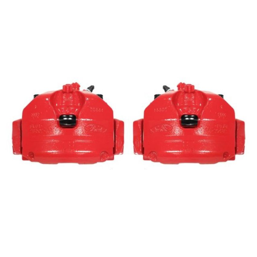 PowerStop S5482 Red Powder Coated Calipers