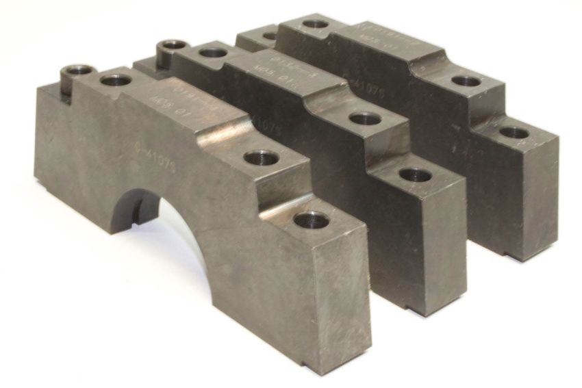 PRW INDUSTRIES, INC. PQX1745402 Billet Main Caps Chevy 396-454 2 to 4-Bolt Conv