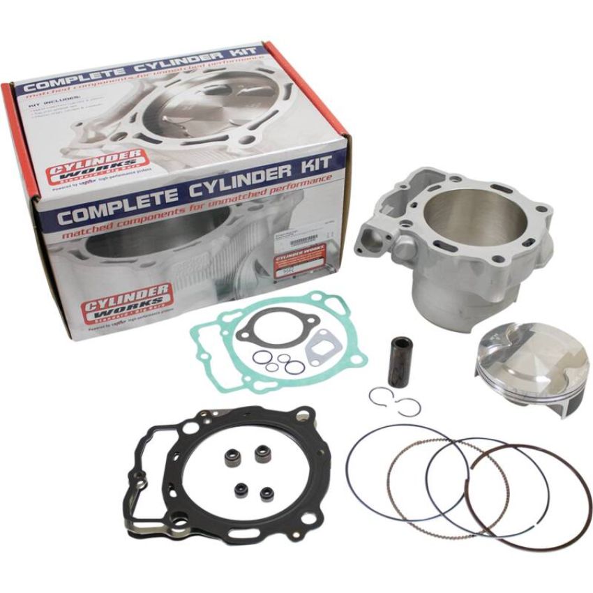 Cylinder Works CW50009K02HC 17-21 Husqvarna FE 450 450cc STD Bore High Compression Cylinder Kit 12.8:1 Comp.
