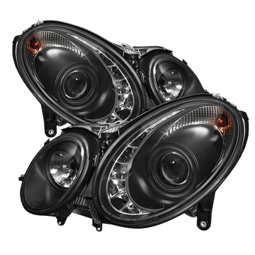 SPYDER 5029928 Projector Headlights - DRL - Black
