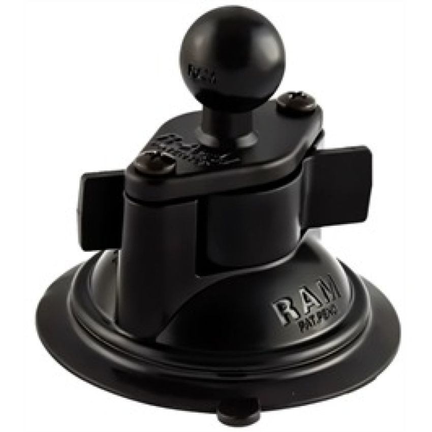 SPOD 860220 Ram Mount Suction Cup Twist Lock Base 3.3 Inch W/1 Inch Ball