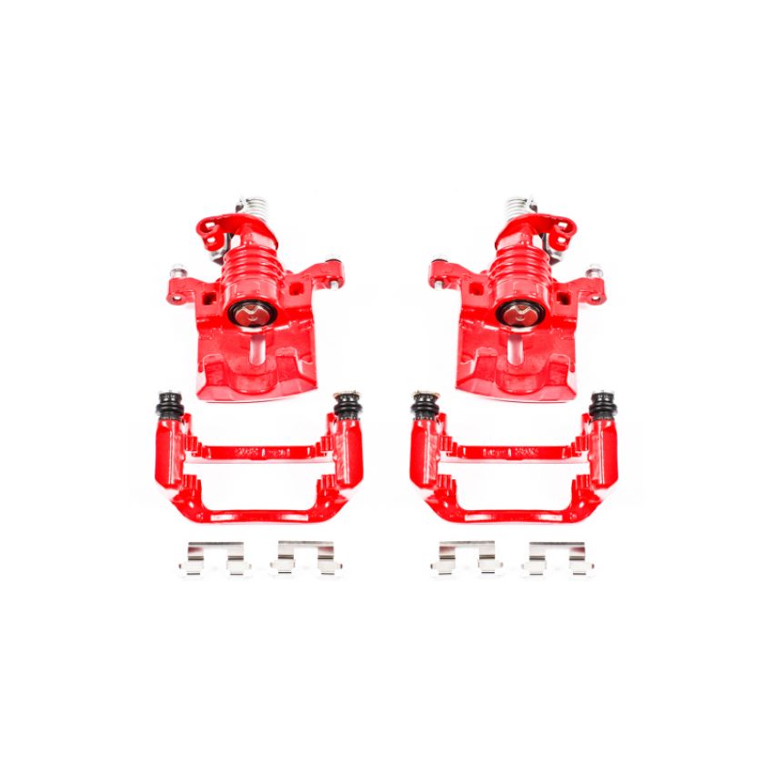 PowerStop S5010 Red Powder Coated Calipers
