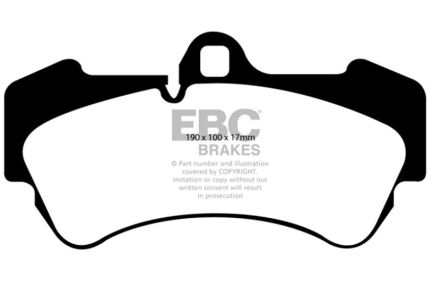 EBC Brakes DP51521NDX Bluestuff NDX Full Race Brake Pads