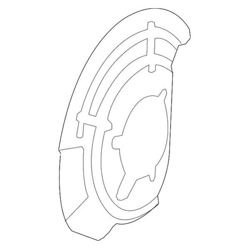 Mopar 68043287AB SHIELD, Splash