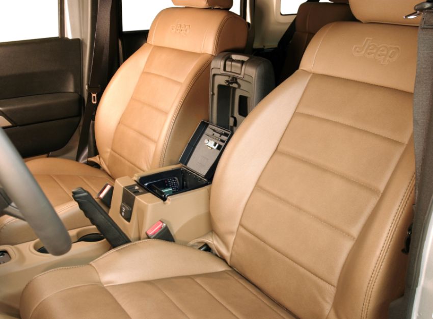 Tuffy Products 276-01 Tuffy 11-18 Jeep Wrangler Console Safe W/ Keyed Lock