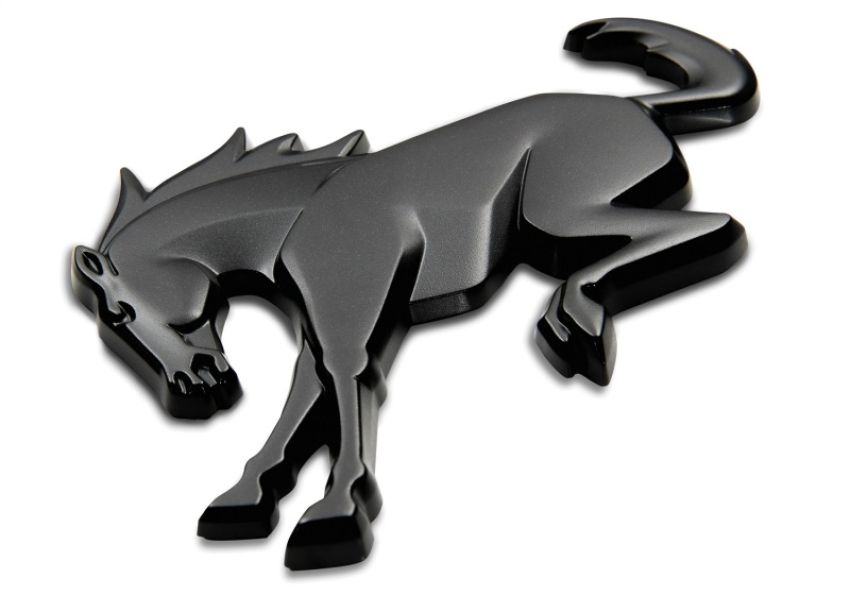 Ford Racing M-1447-BRMB 2021-2026 Bronco Rear Emblem-Matte Black